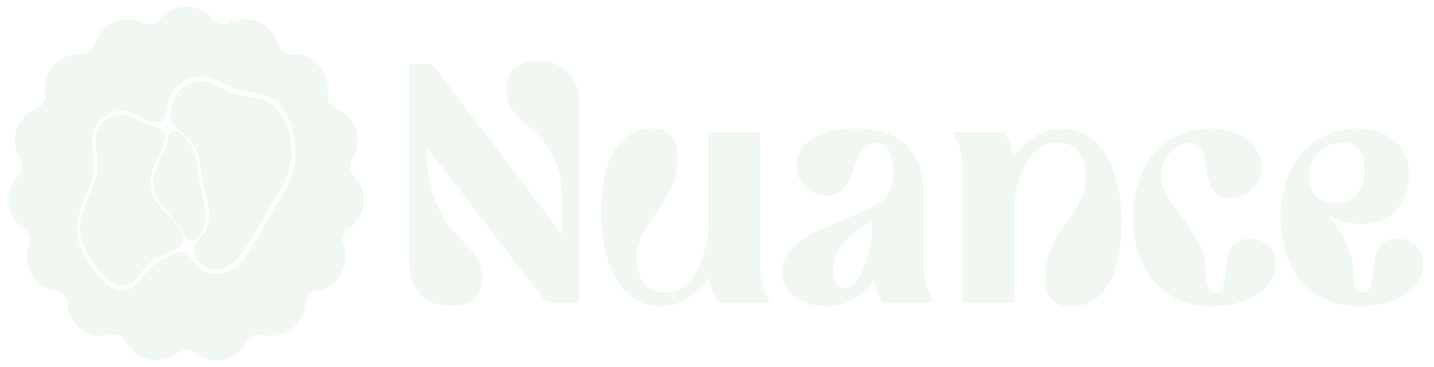 Ce visuel présente le logo principal de l'agence Nuance communication Annecy.